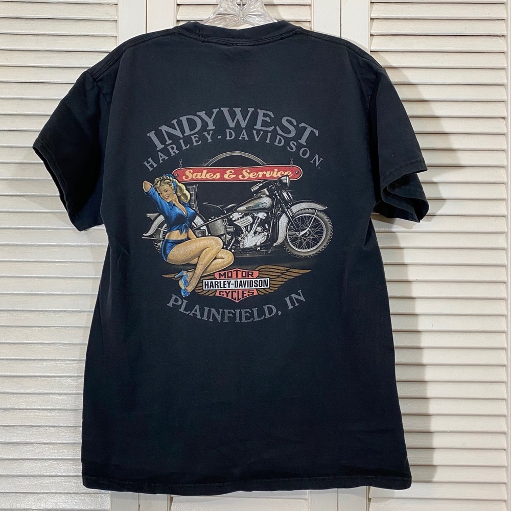 Unisex Harley Davidson Logo Tee